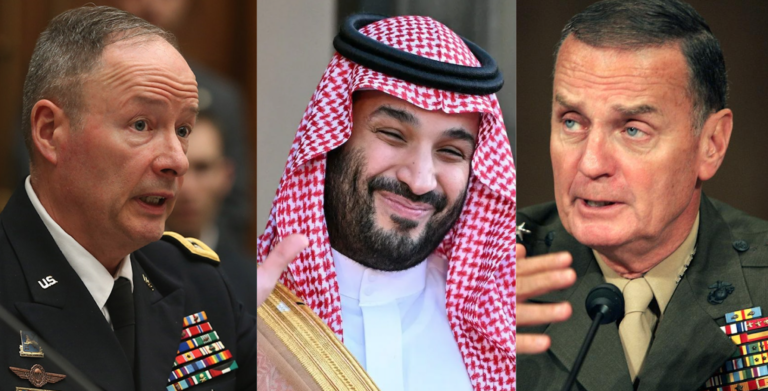 U.S. Generals Working for Saudis Say Jobs Don’t Reflect Who They Are as Americans Operating Under Broad Penumbra of Sunni Islamic Revivalism