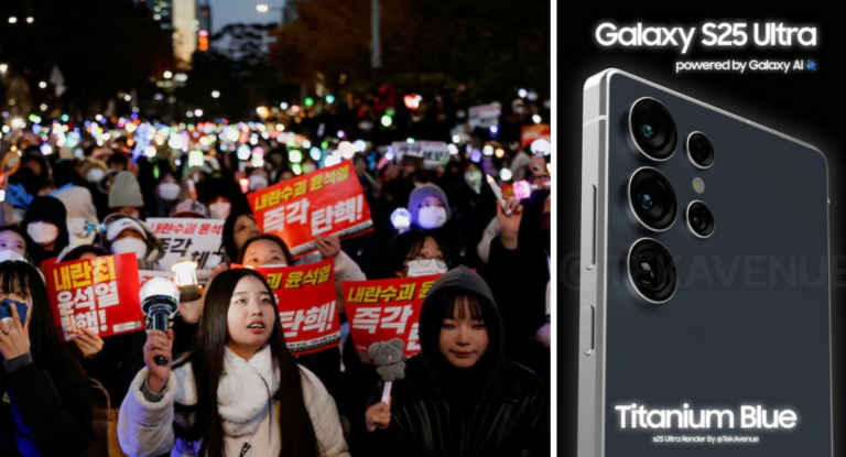 After Martial Law Reversal, South Korea Seeks Redemption in Democracy and New Samsung Galaxy S-25 Ultra